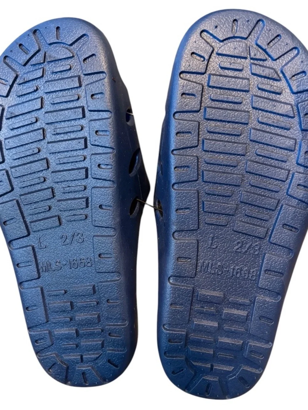 REVO Boy’s Blue Slide Sandals Size L 2/3 NWOT